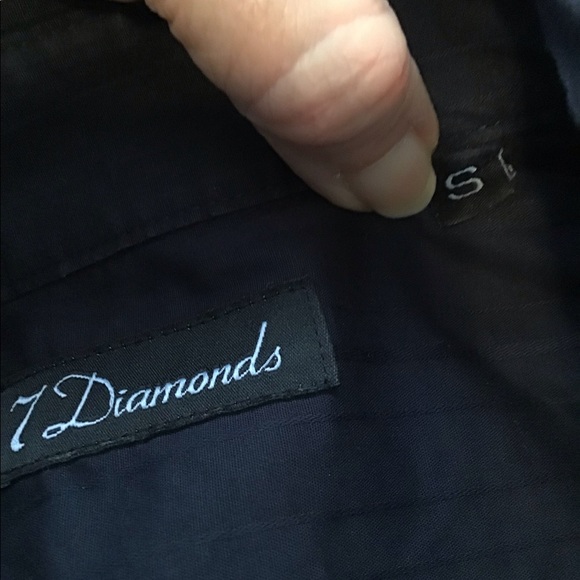 7 Diamonds Men’s Shirt - Picture 7 of 8